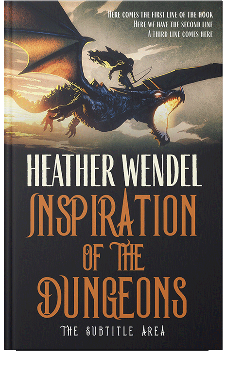 Front view of Dune #14498 - Premade Fantasy Book Cover