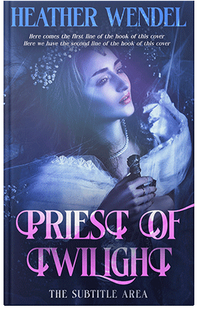 Pre Made Book Cover Cloud Burst