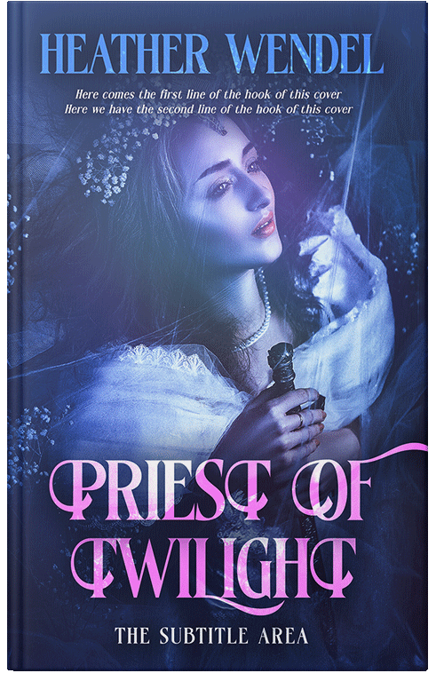 Front view of Premade Fantasy Book Cover - Cloud Burst