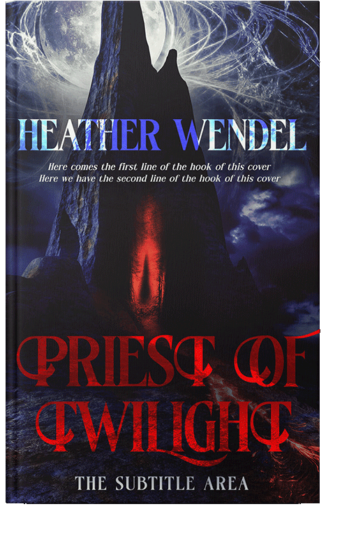 Front view of Mirage #14502 - Premade Fantasy Book Cover