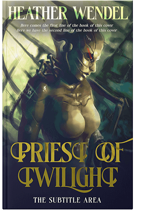 Pre Made Book Cover Outer Space