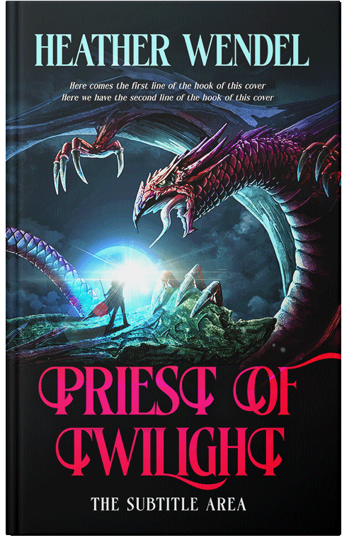 Front view of Premade Fantasy Book Cover - Can Can