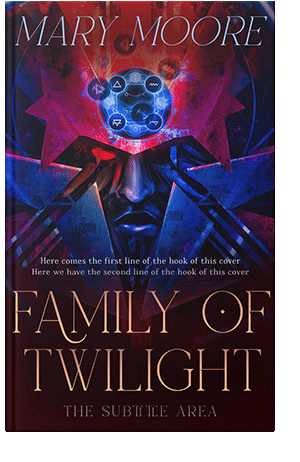 Pre Made Book Cover Loulou