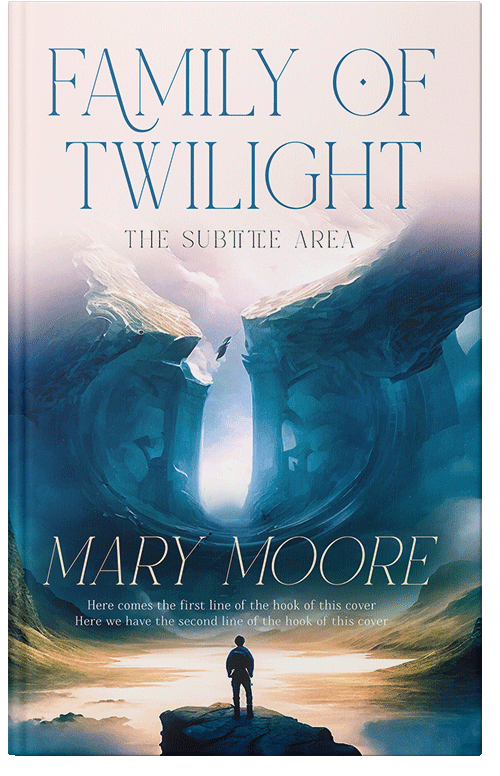 Front view of Ebb #14519 - Premade Teen & Young Adult Book Cover