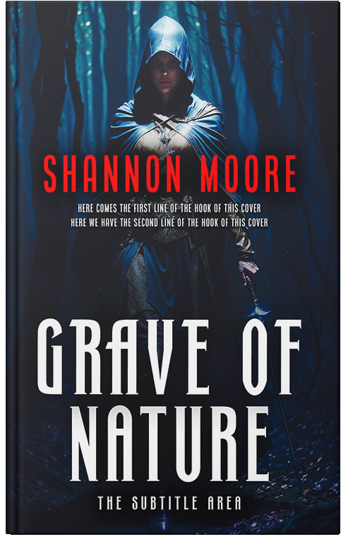 Front view of Premade Fantasy Book Cover - Mirage