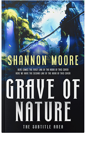 Pre Made Book Cover Surf Crest