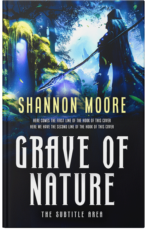 Front view of Surf Crest #14531 - Premade Fantasy Book Cover