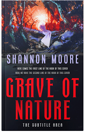 Pre Made Book Cover Mandy