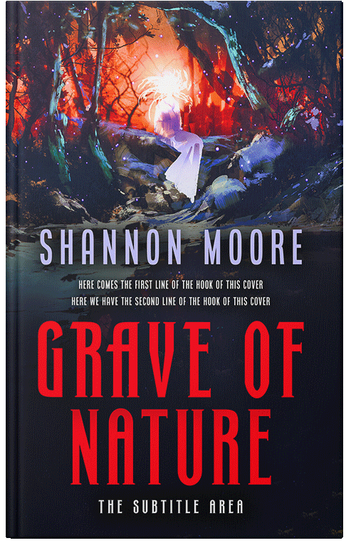 Front view of Mandy #14532 - Premade Fantasy Book Cover