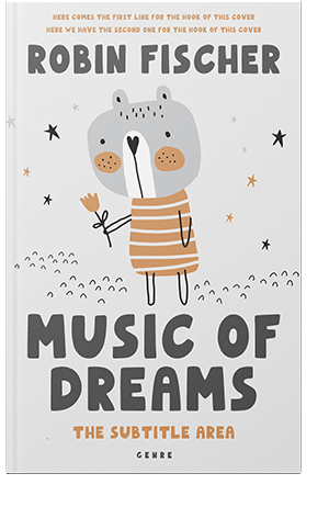 Pre Made Book Cover Seashell