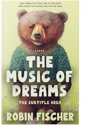 Pre Made Book Cover Thunder