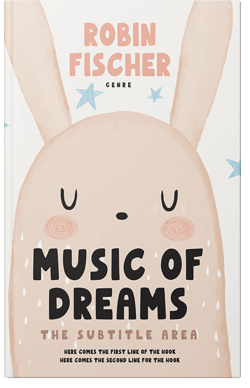 Front view of Janna #14550 - Premade Children's Book Cover