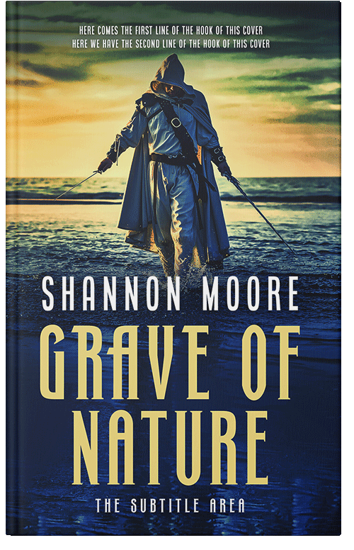 Front view of Cloud Burst #14551 - Premade Fantasy Book Cover