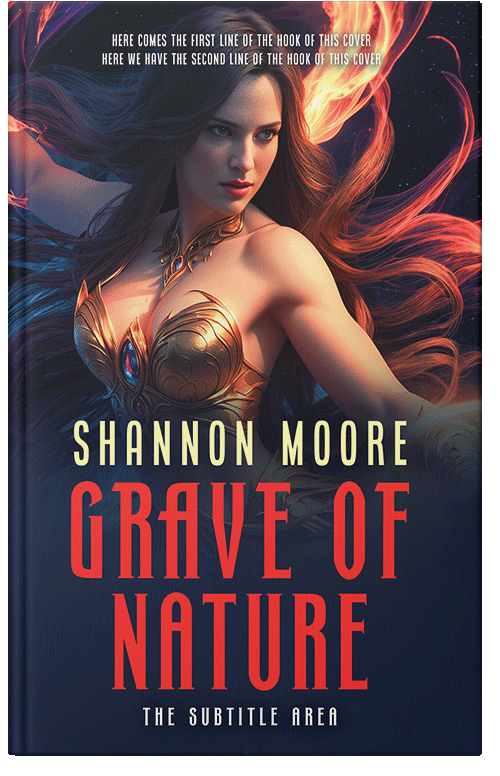 Front view of Terracotta #14553 - Premade Erotica Book Cover