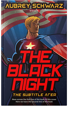 Pre Made Book Cover Cinnabar