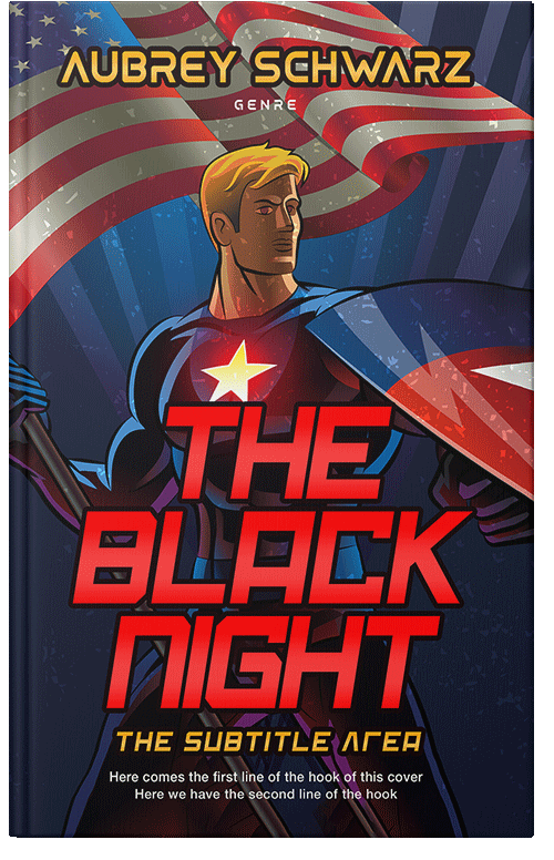 Front view of Cinnabar #14561 - Premade Fantasy Book Cover