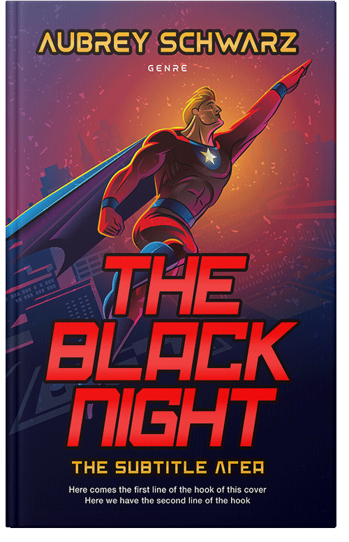 Front view of Premade Science Fiction Book Cover - Cinnabar