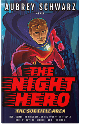 Pre Made Book Cover Cinnabar