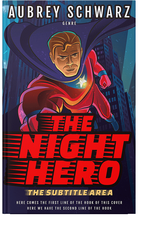 Front view of Cinnabar #14564 - Premade Science Fiction Book Cover