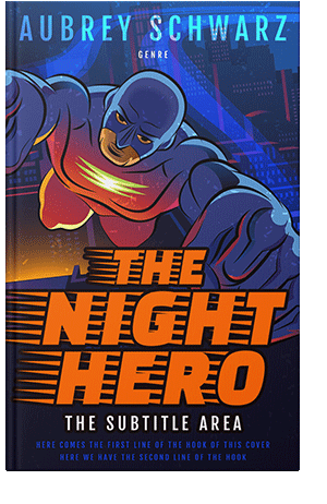 Pre Made Book Cover Zest