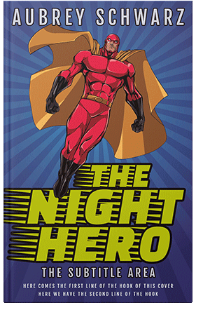 Pre Made Book Cover Chambray