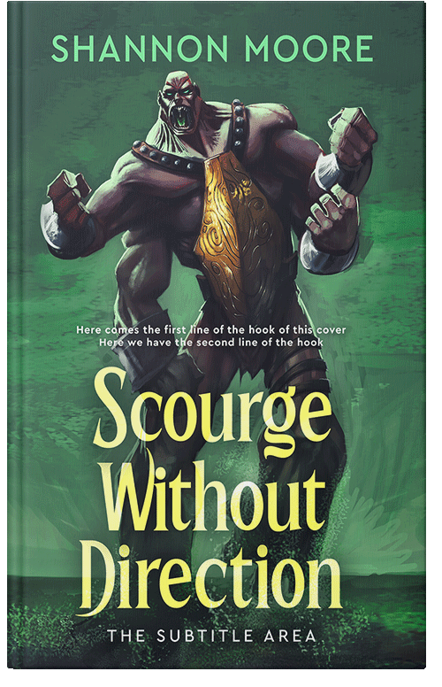 Front view of Premade Fantasy Book Cover - Outer Space