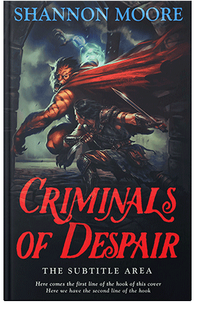 Pre Made Book Cover Steel Gray