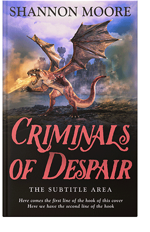 Pre Made Book Cover Petite Orchid