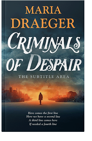 Pre Made Book Cover Mirage