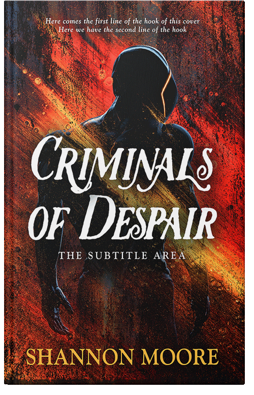 Front view of Tamarind #14596 - Premade Apocalyptica Book Cover