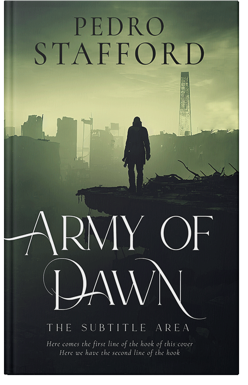 Front view of Pine Glade #14604 - Premade Apocalyptica Book Cover