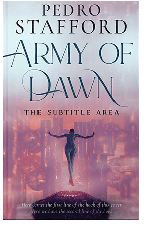 Pre Made Book Cover Viola