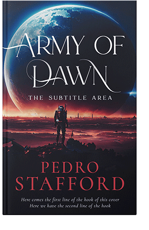 Pre Made Book Cover Steel Gray