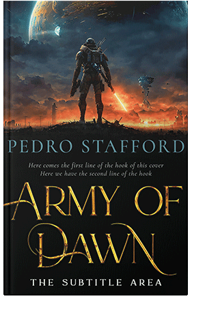 Pre Made Book Cover Raw Sienna