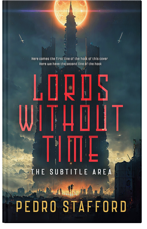 Front view of Mirage #14617 - Premade Apocalyptica Book Cover