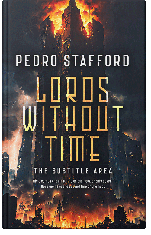 Front view of Shark #14618 - Premade Apocalyptica Book Cover