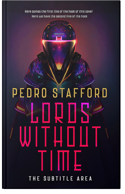 Front view of Premade Science Fiction Book Cover - Revolver