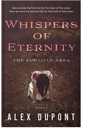 Pre Made Book Cover Crater Brown