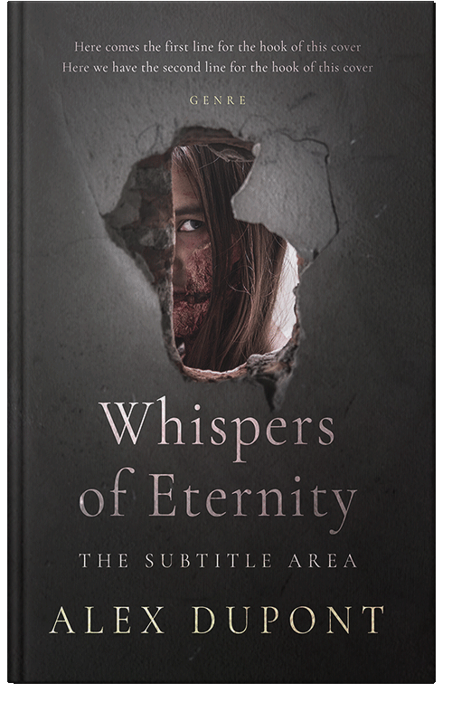 Front view of Dune #14635 - Premade Horror Book Cover