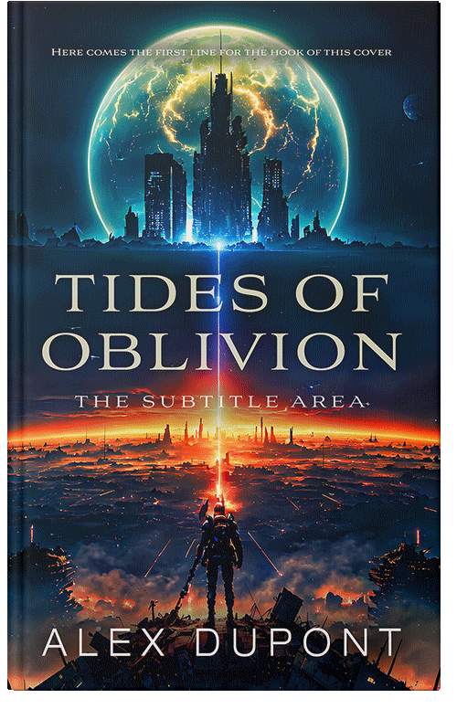 Front view of Big Stone #14672 - Premade Apocalyptica Book Cover