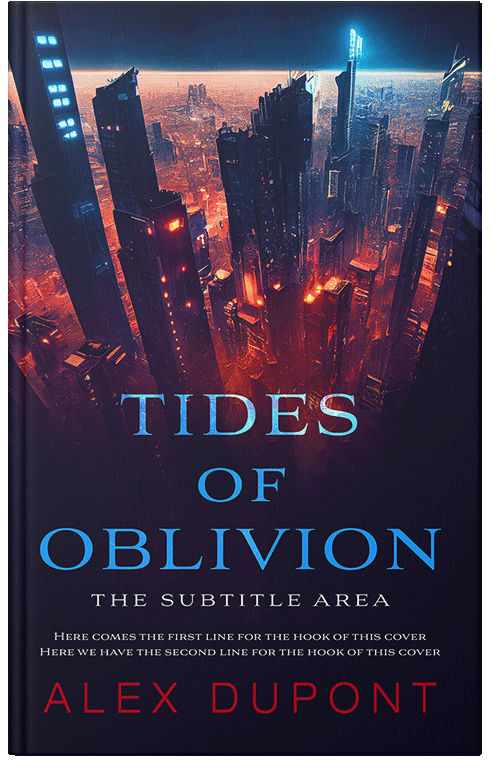 Front view of Premade Apocalyptica Book Cover - Haiti