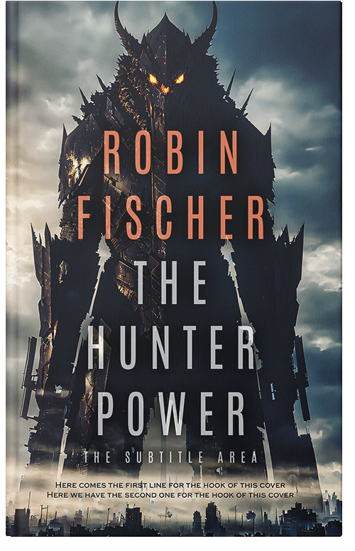 Front view of Bison Hide #14680 - Premade Apocalyptica Book Cover