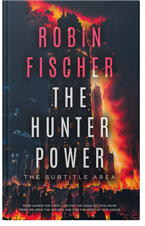 Front view of Premade Apocalyptica Book Cover - Japonica