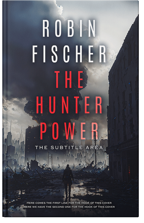 Front view of Premade Apocalyptica Book Cover - Cold Turkey