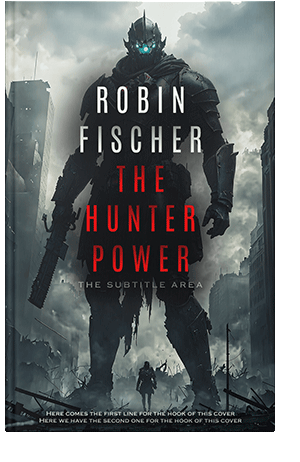 Pre Made Book Cover Silver Rust