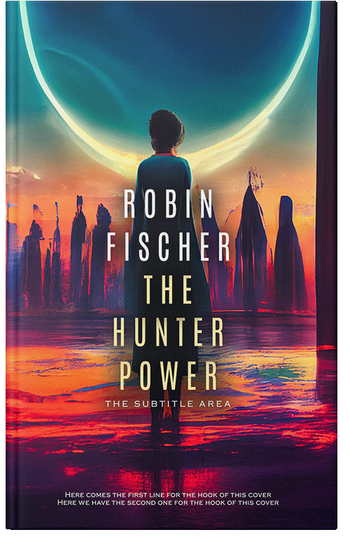 Front view of Copperfield #14689 - Premade Apocalyptica Book Cover