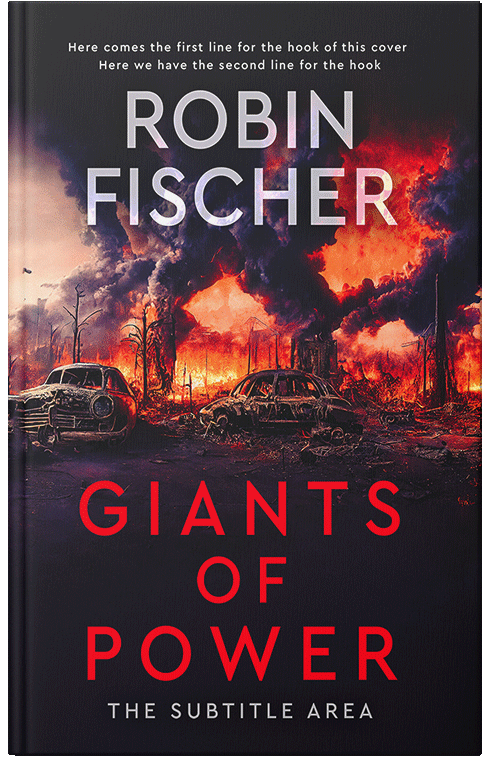 Front view of Roman #14691 - Premade Apocalyptica Book Cover