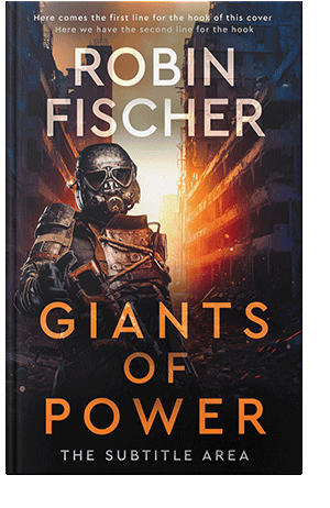 Pre Made Book Cover Burning Sand