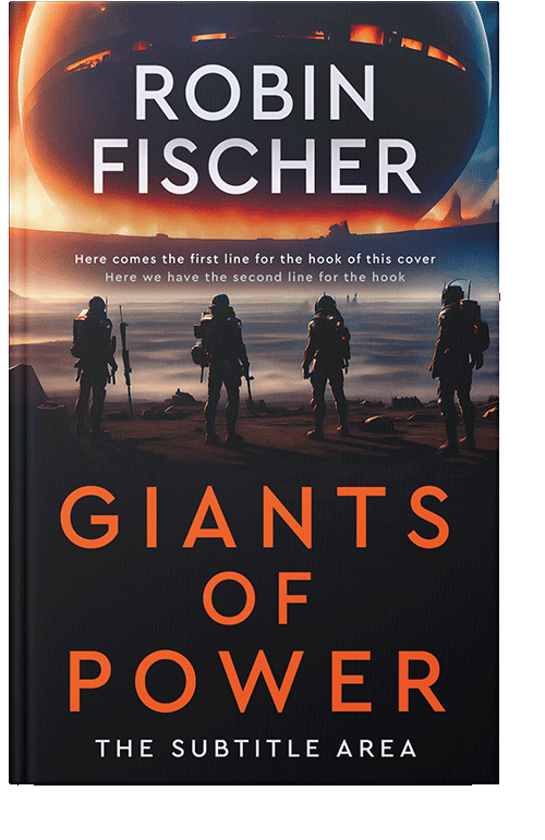 Front view of Burning Sand #14697 - Premade Apocalyptica Book Cover | BookCoverZone