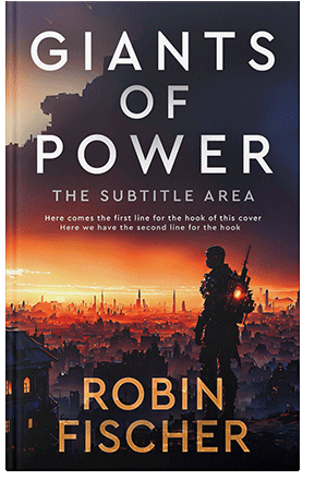 Pre Made Book Cover Apricot